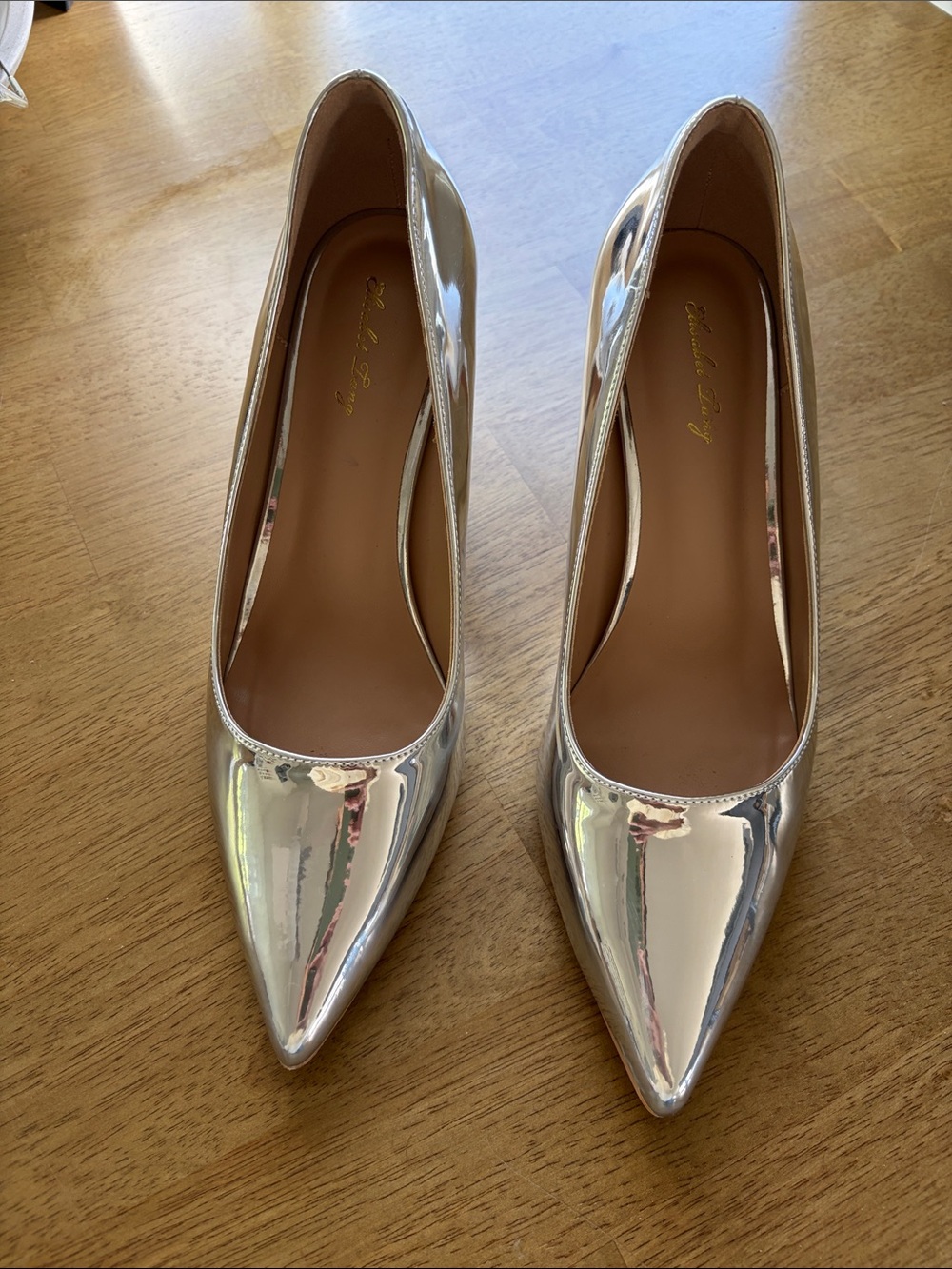 Silver Pointed-Toe Women’s Pumps - Premium Dress Heels